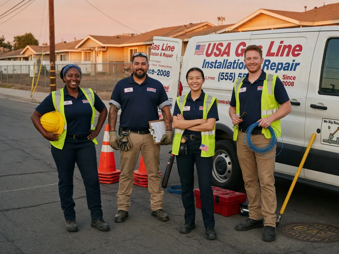 Gas Line Installation company in Franklin, WV